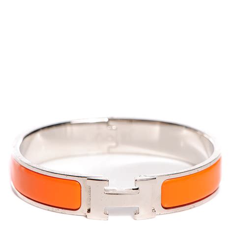 hermes orange bracelet men